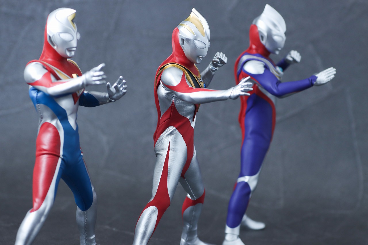 alphamax アルファマックス ウルトラマンガイア V2 レビュー アクション ウルトラマンティガ マルチタイプ ウルトラマンダイナ フラッシュタイプ