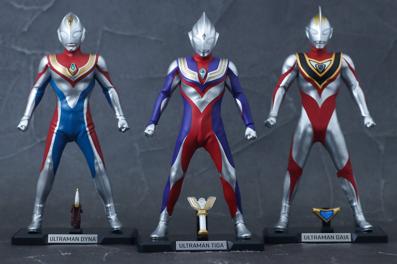 alphamax アルファマックス ウルトラマンガイア V2 レビュー アクション ウルトラマンティガ マルチタイプ ウルトラマンダイナ フラッシュタイプ