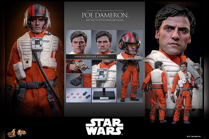 ホットトイズ新作！『スター・ウォーズ／フォースの覚醒』ポー・ダメロンが26年8月発売！
