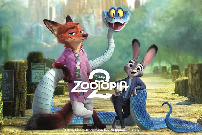 『ズートピア2』特報映像が解禁 ー キー・ホイ・クァン演じる蛇も登場