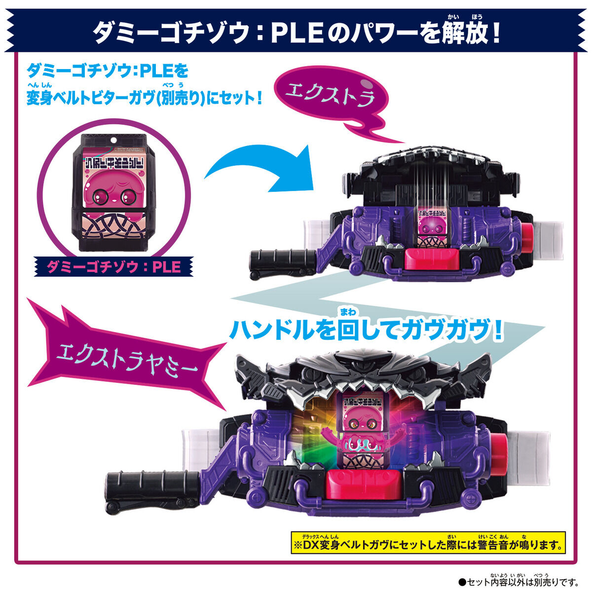 DXライダーゴチゾウセット07