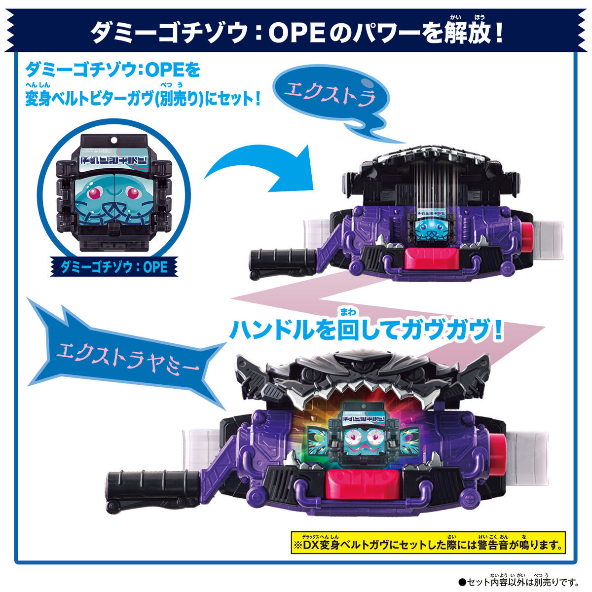 DXライダーゴチゾウセット07