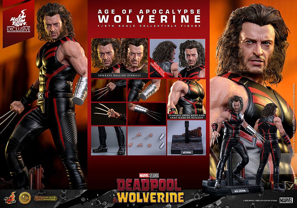 ホットトイズ ムービー・マスターピース アルチザン ウルヴァリン(エイジ・オブ・アポカリプス)