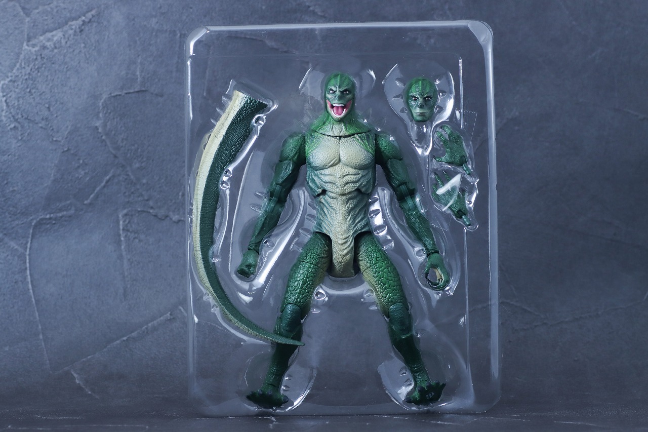 マーベルレジェンド リザード スパイダーマン:ノー・ウェイ・ホーム レビュー パッケージ