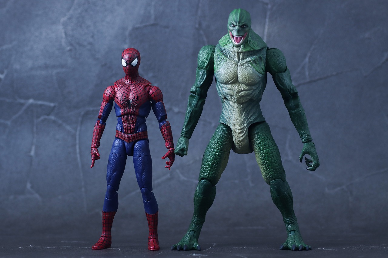 マーベルレジェンド リザード スパイダーマン:ノー・ウェイ・ホーム レビュー 本体