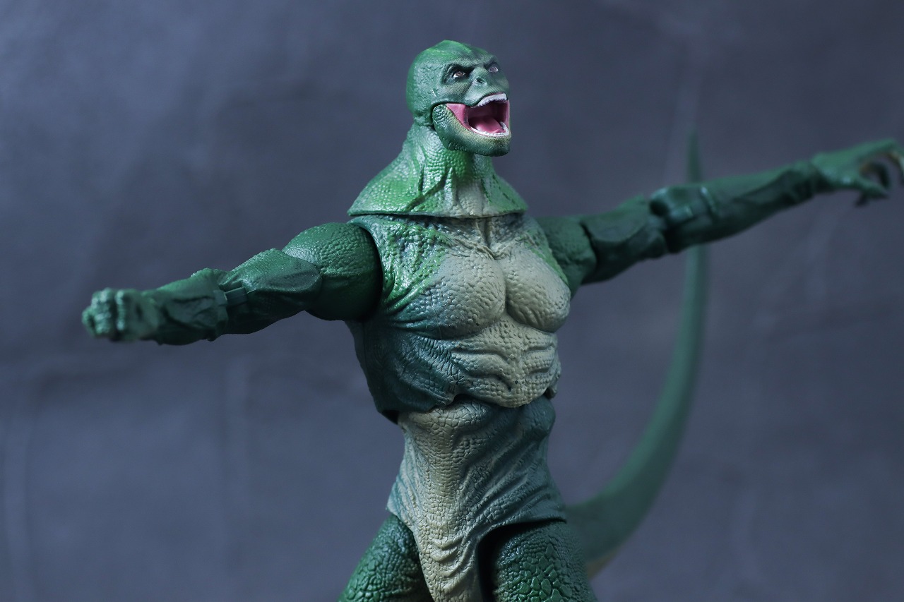 マーベルレジェンド リザード スパイダーマン:ノー・ウェイ・ホーム レビュー 可動範囲