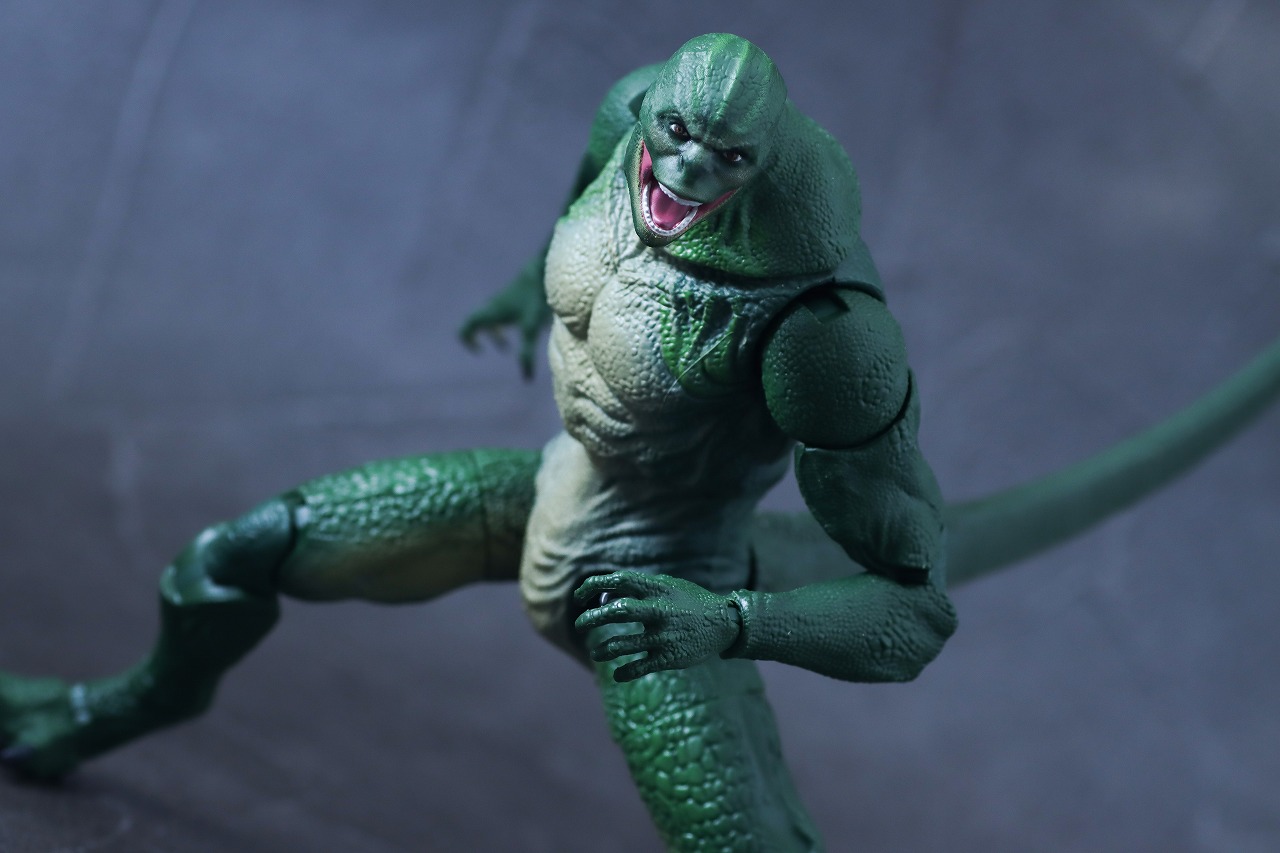 マーベルレジェンド リザード スパイダーマン:ノー・ウェイ・ホーム レビュー アクション