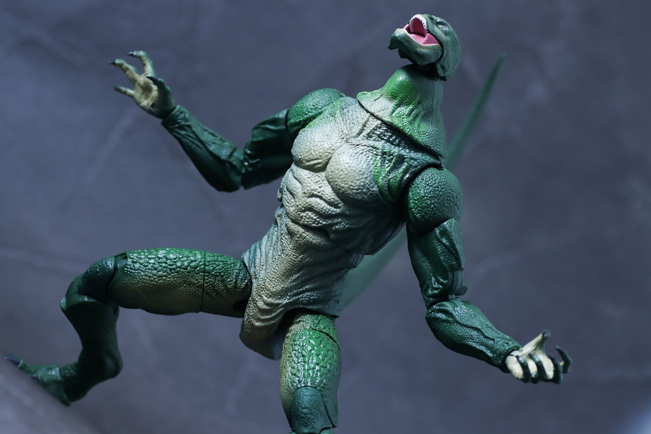 マーベルレジェンド リザード スパイダーマン:ノー・ウェイ・ホーム レビュー アクション