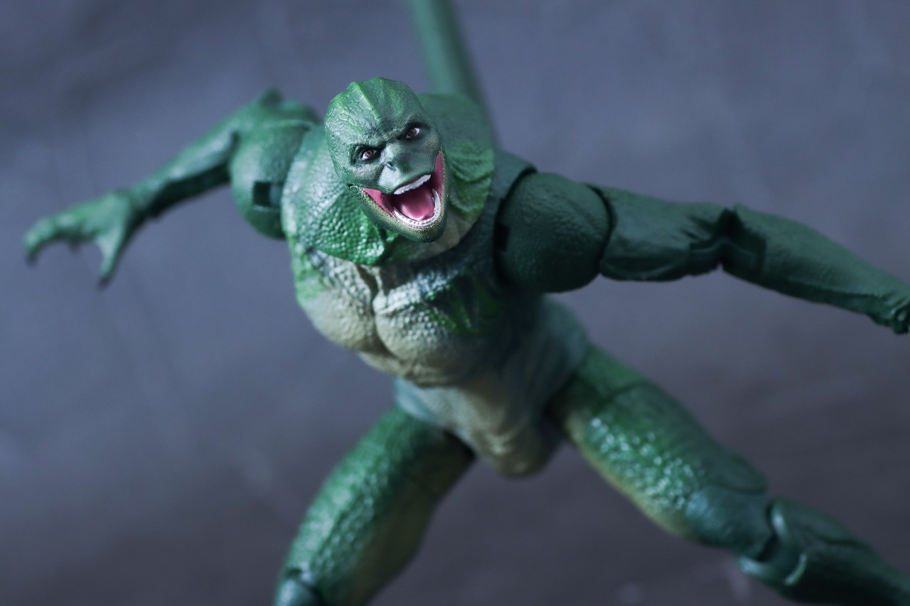 マーベルレジェンド リザード スパイダーマン:ノー・ウェイ・ホーム レビュー アクション