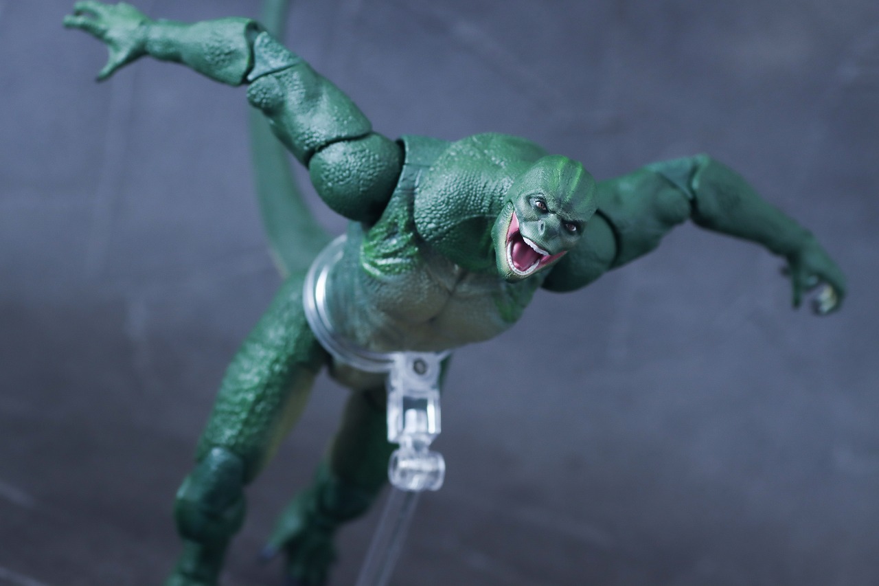 マーベルレジェンド リザード スパイダーマン:ノー・ウェイ・ホーム レビュー アクション
