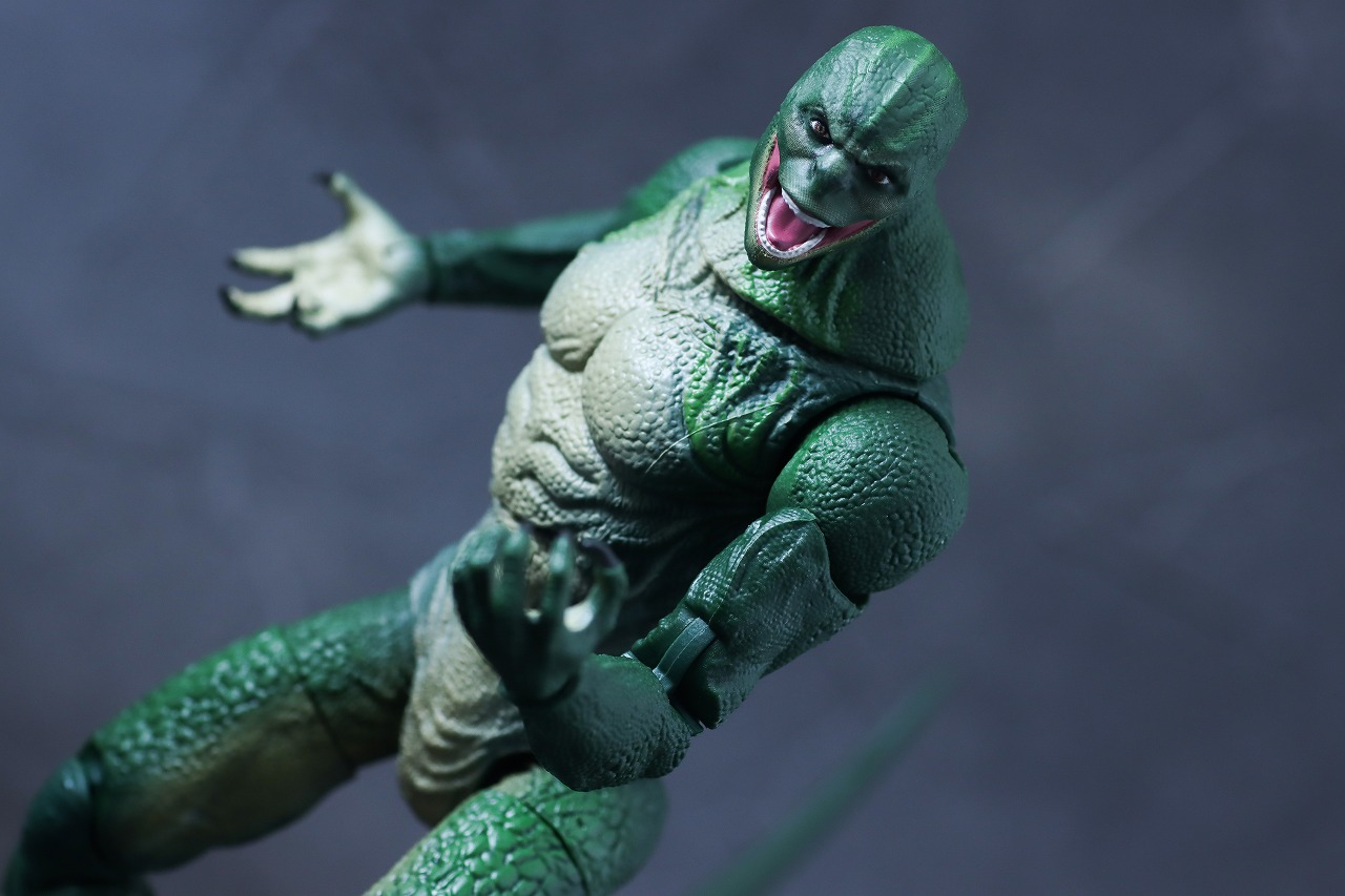 マーベルレジェンド リザード スパイダーマン:ノー・ウェイ・ホーム レビュー アクション