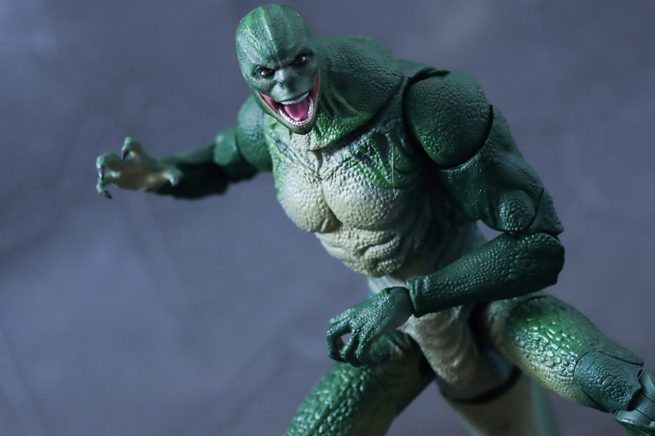 マーベルレジェンド リザード スパイダーマン:ノー・ウェイ・ホーム レビュー アクション