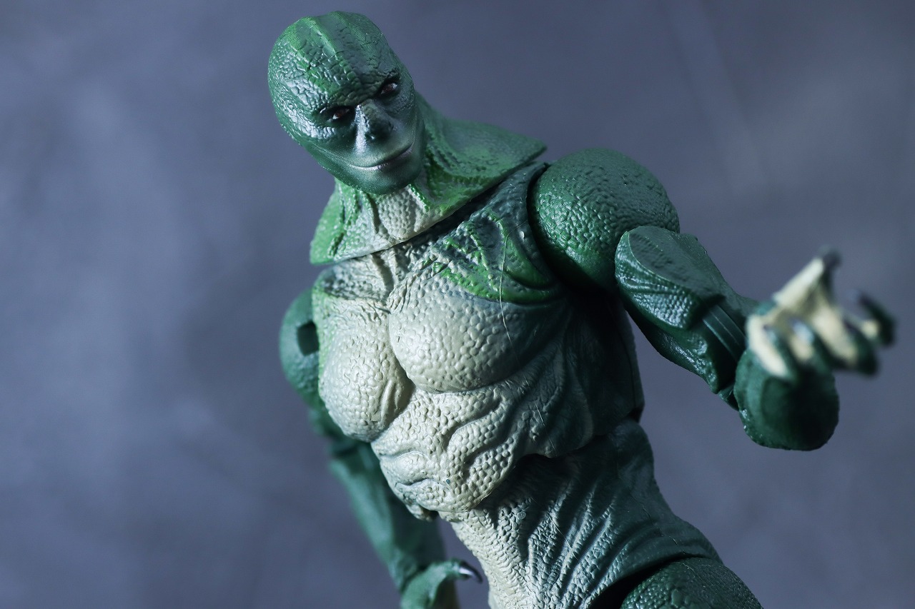 マーベルレジェンド リザード スパイダーマン:ノー・ウェイ・ホーム レビュー アクション