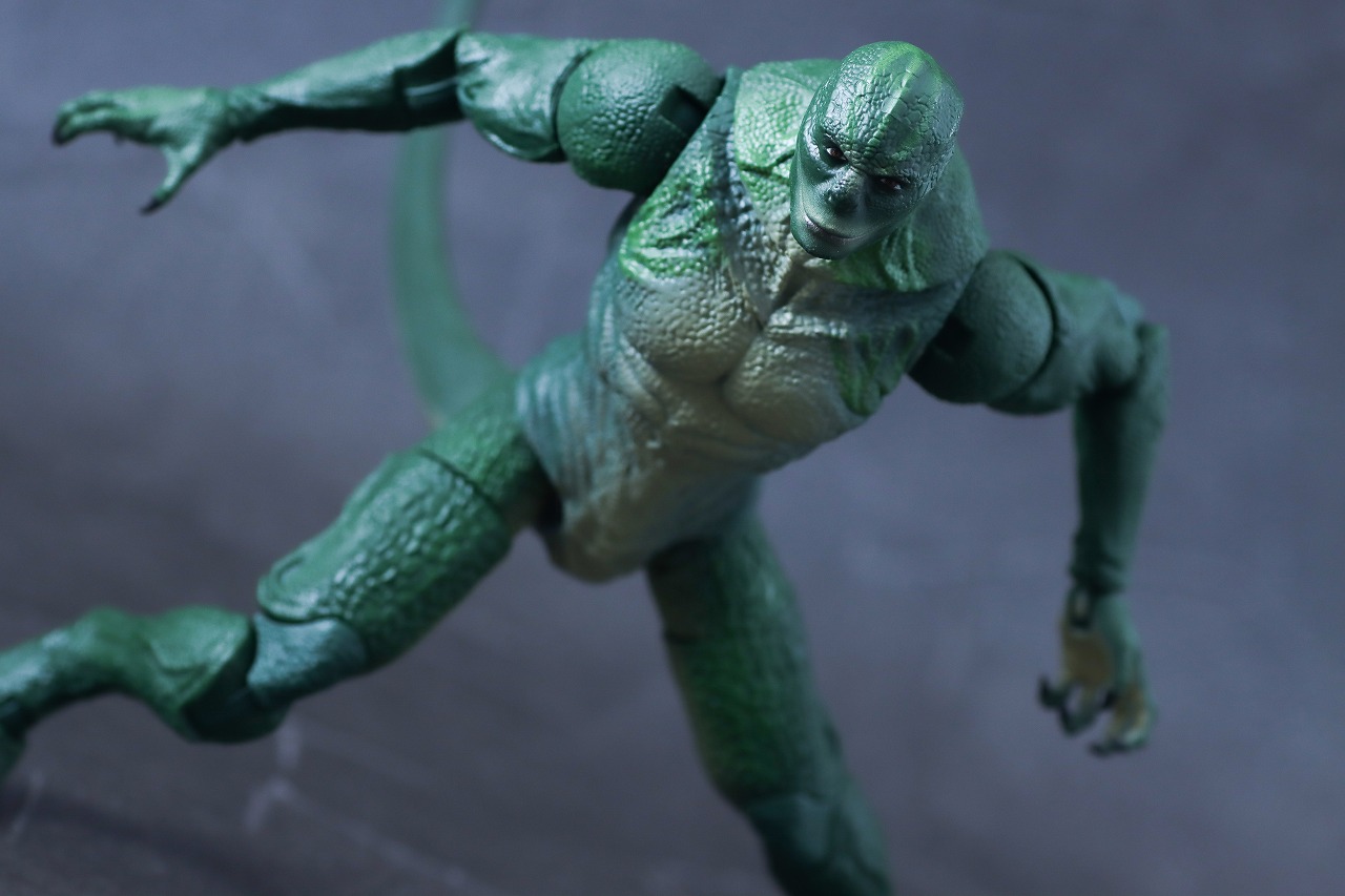 マーベルレジェンド リザード スパイダーマン:ノー・ウェイ・ホーム レビュー アクション