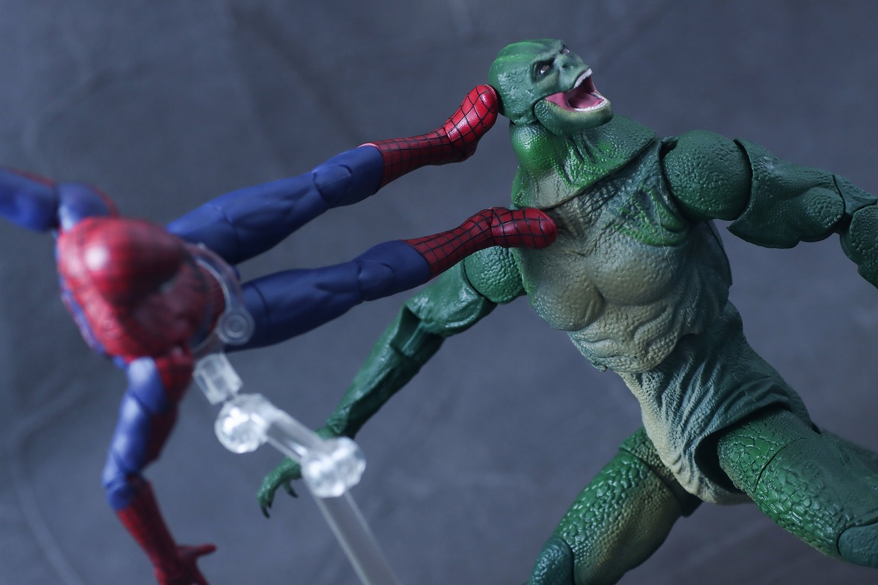 マーベルレジェンド リザード スパイダーマン:ノー・ウェイ・ホーム レビュー アクション