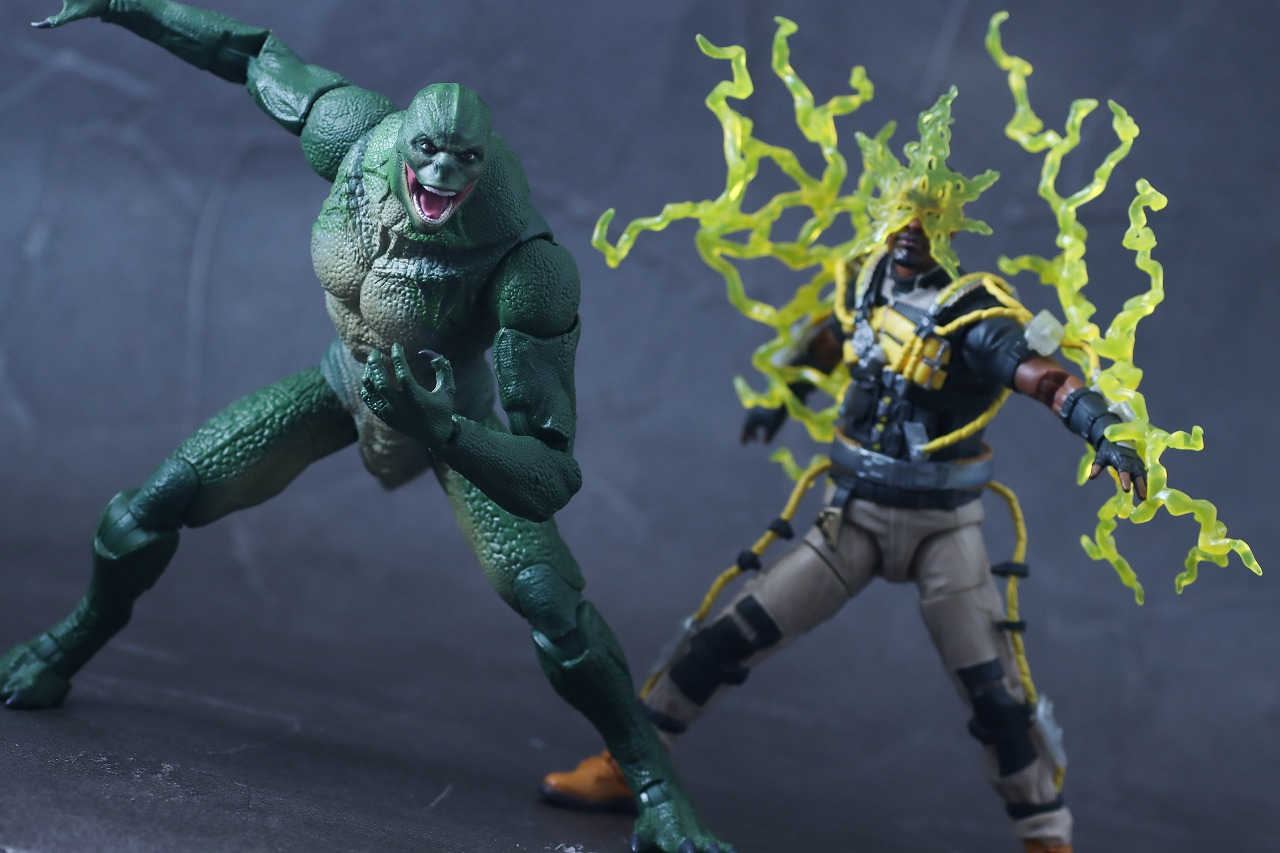 マーベルレジェンド リザード スパイダーマン:ノー・ウェイ・ホーム レビュー アクション エレクトロ