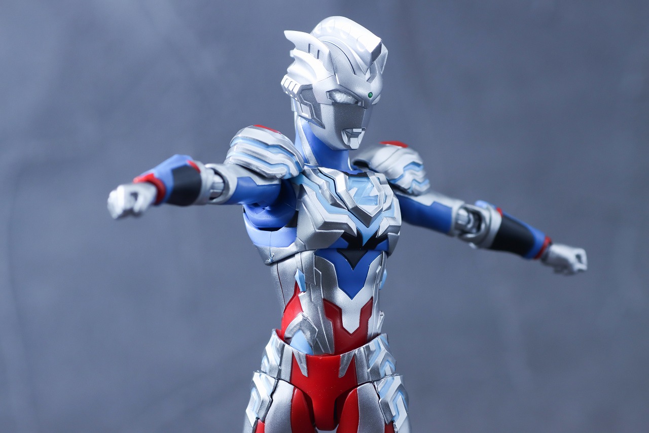 S.H.フィギュアーツ ウルトラマンゼット アルファエッジ(ニュージェネレーション スターズver.) レビュー 可動範囲