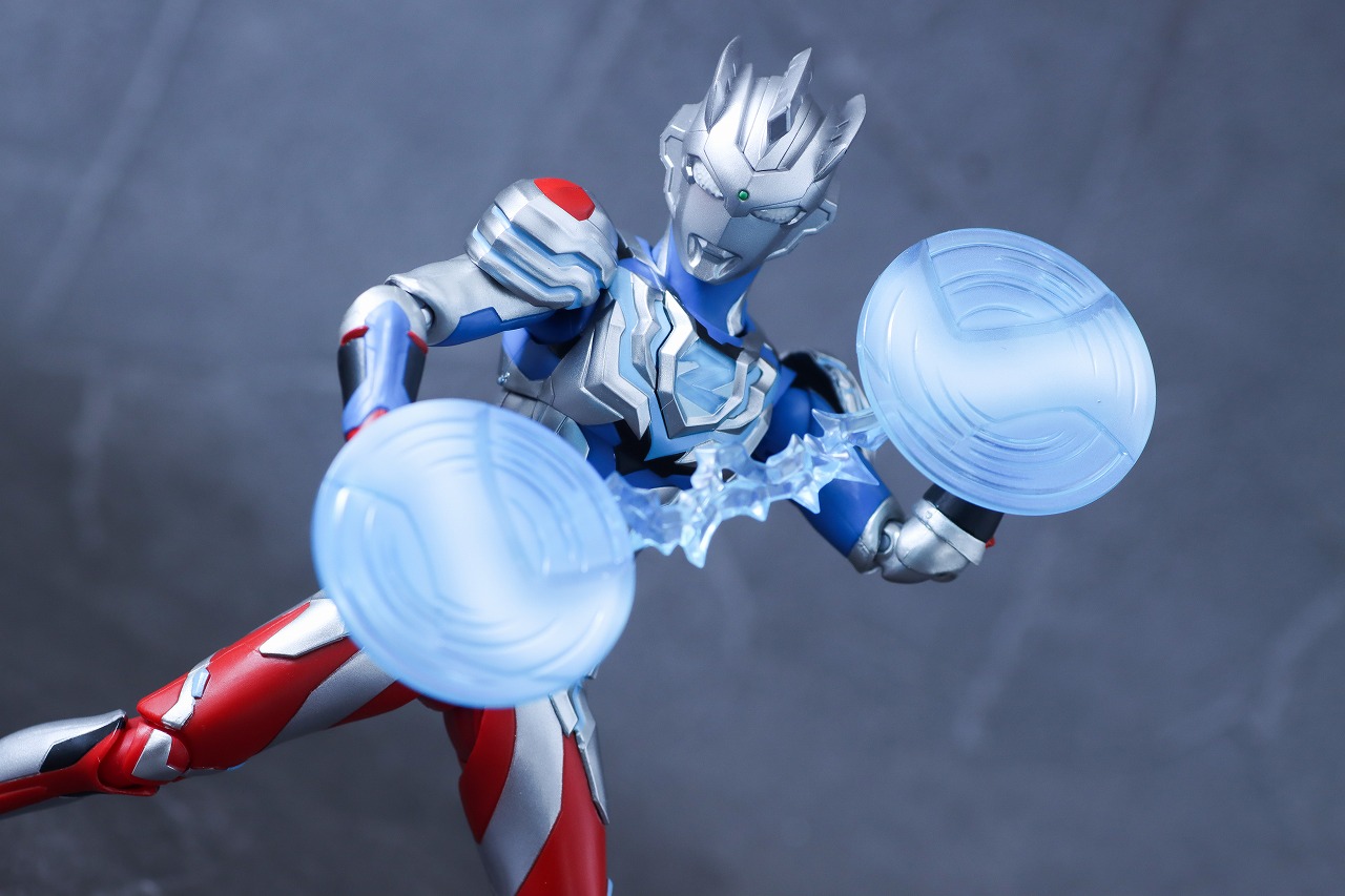 S.H.フィギュアーツ ウルトラマンゼット アルファエッジ(ニュージェネレーション スターズver.) レビュー アクション