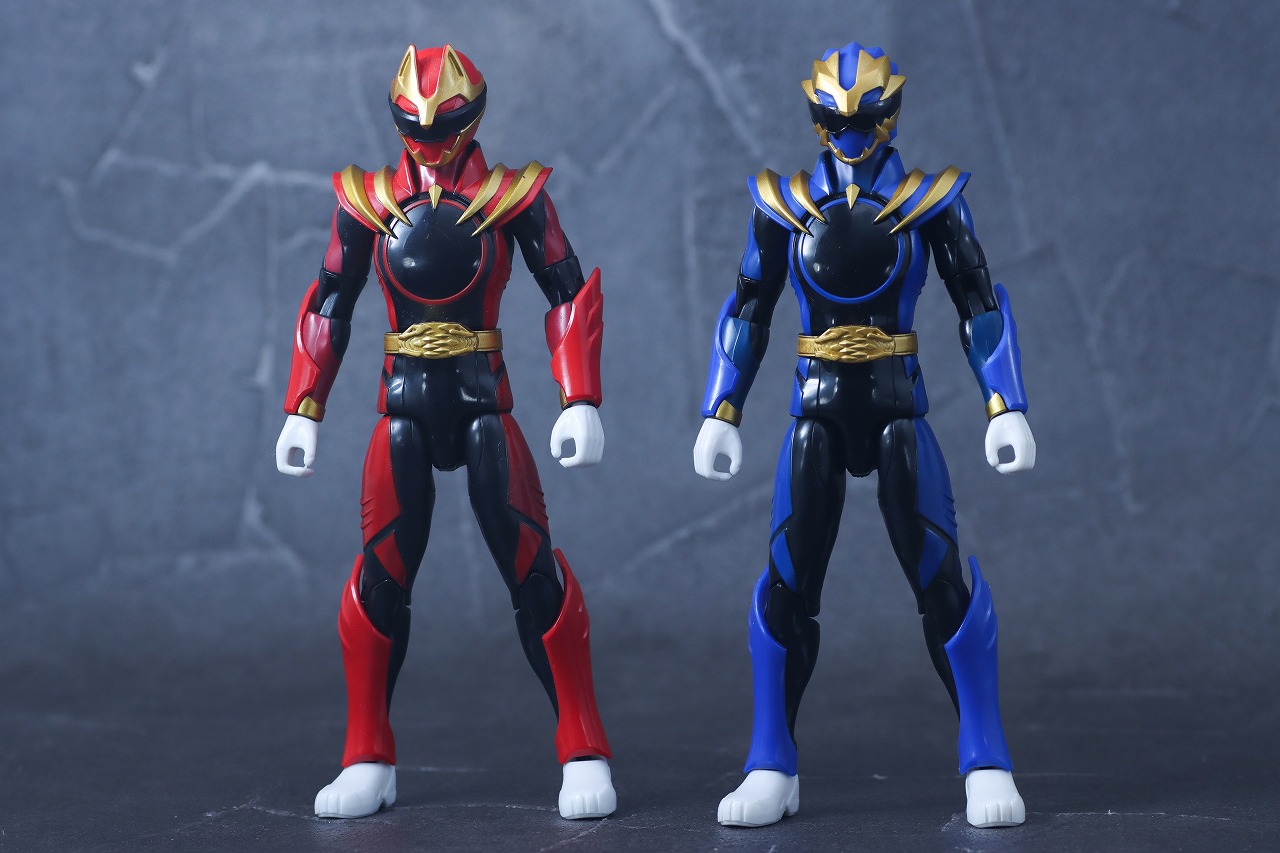 アクションヒーロー ゴジュウレオン レビュー 本体 ゴジュウウルフ 比較