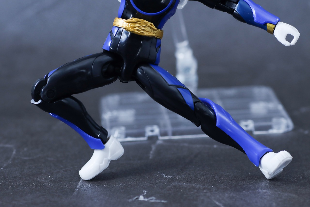 アクションヒーロー ゴジュウレオン レビュー 可動範囲