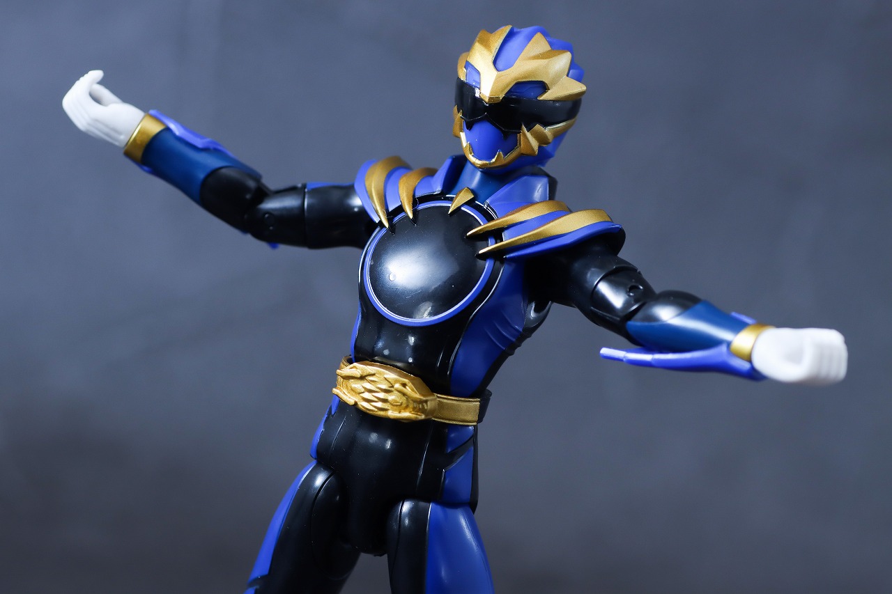 アクションヒーロー ゴジュウレオン レビュー アクション