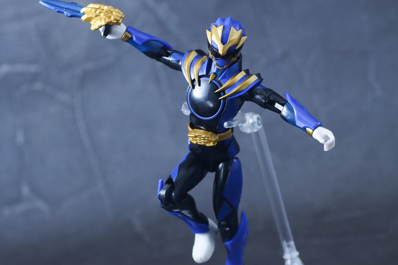 アクションヒーロー ゴジュウレオン レビュー アクション