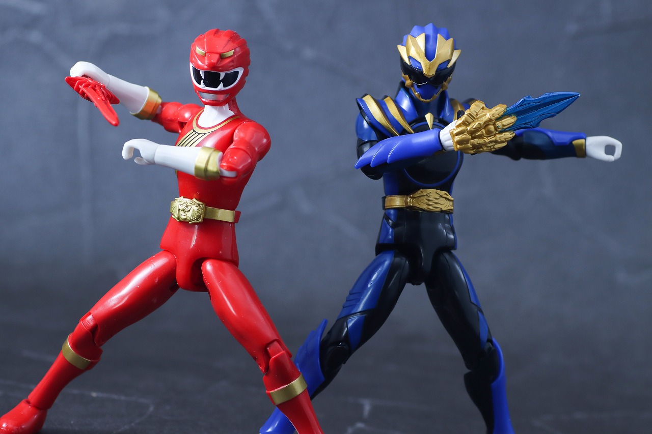 アクションヒーロー ゴジュウレオン レビュー アクション ガオレッド