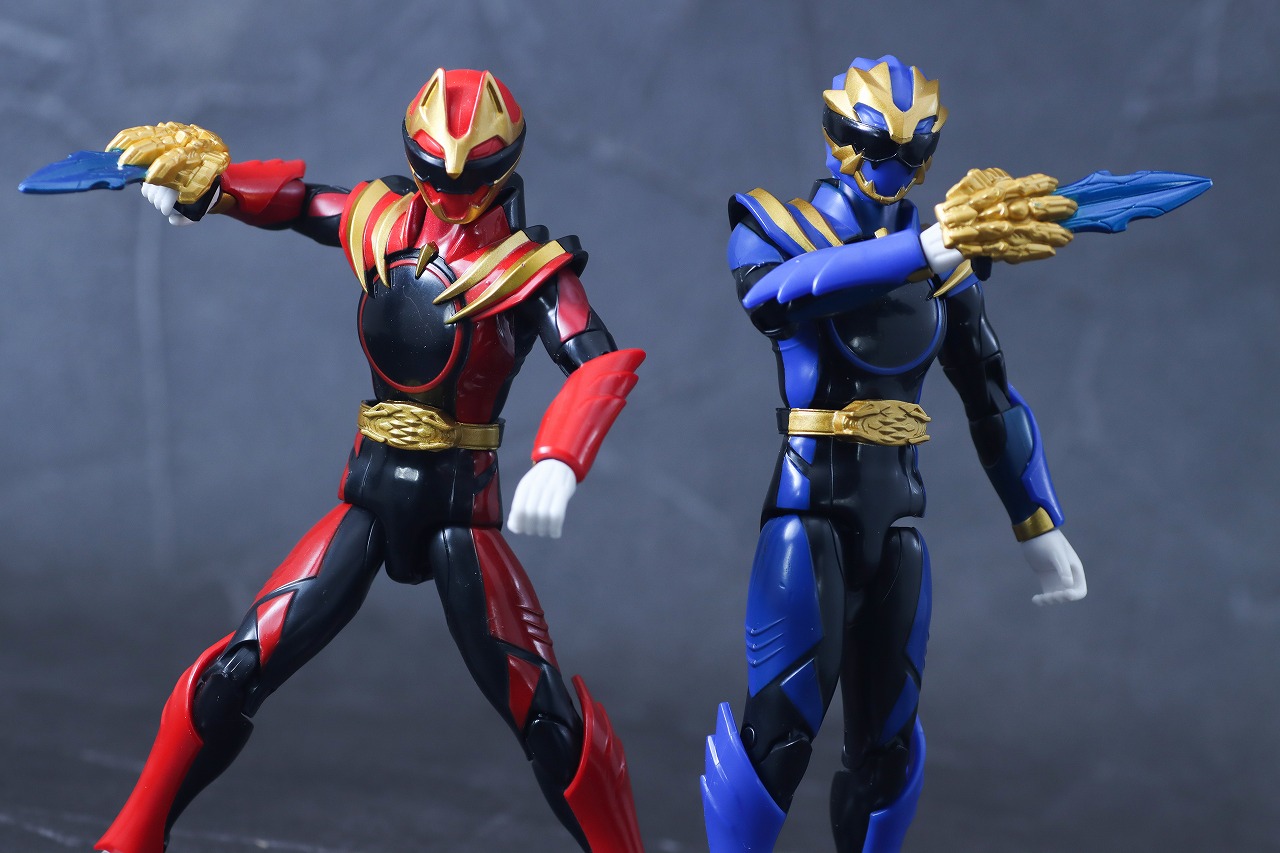 アクションヒーロー ゴジュウレオン レビュー アクション ゴジュウウルフ