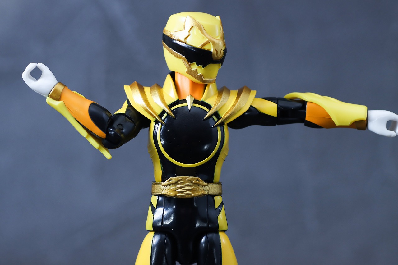 アクションヒーロー ゴジュウティラノ レビュー 可動範囲