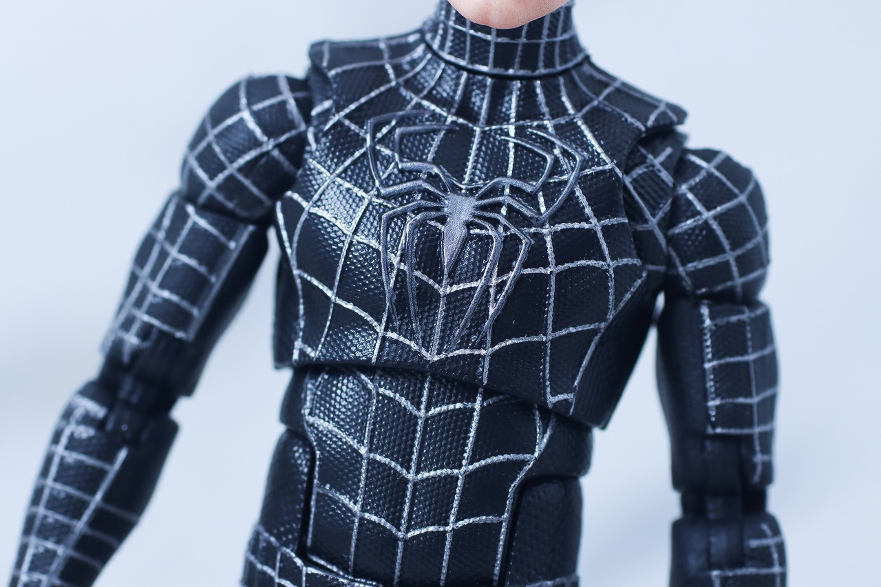 マーベルレジェンド スパイダーマン ブラックスーツ(『スパイダーマン3』) レビュー 本体