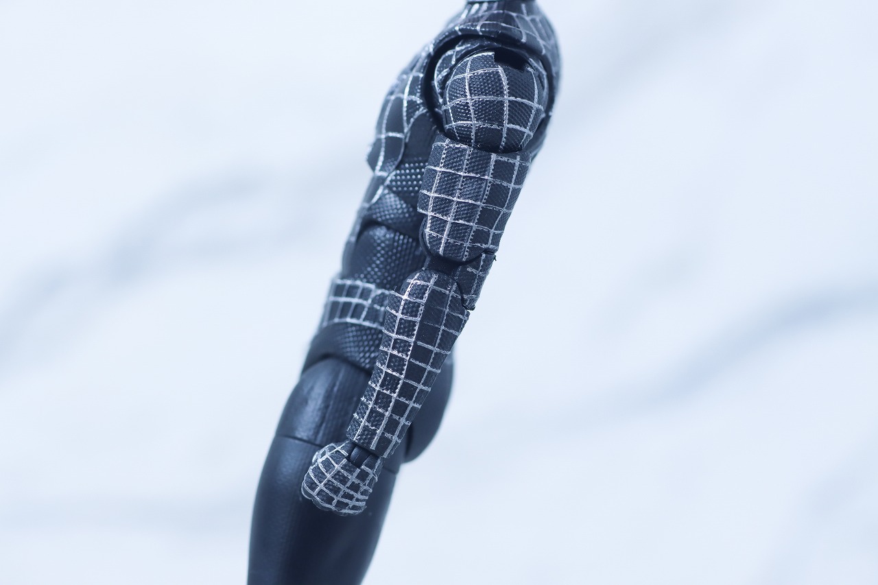 マーベルレジェンド スパイダーマン ブラックスーツ(『スパイダーマン3』) レビュー 本体