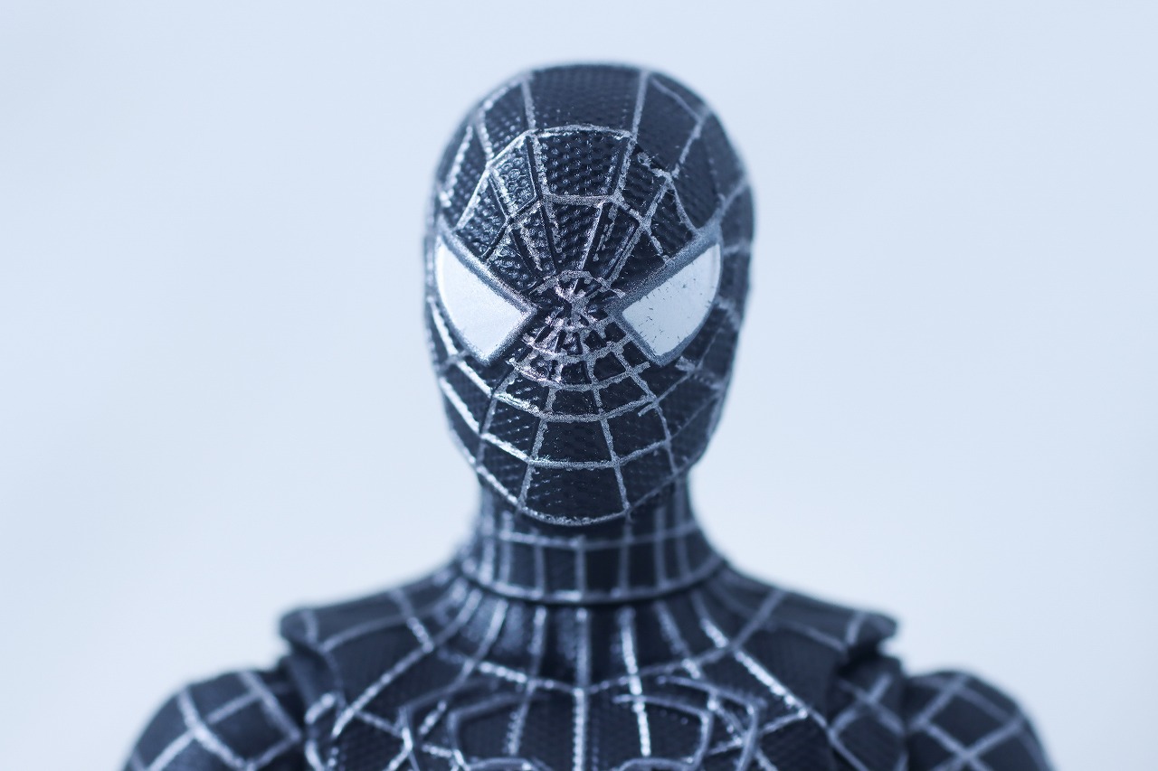 マーベルレジェンド　ブラックスーツスパイダーマン　カスタムヘッド 新品 マーベルレジェンド スパイダーマン ブラックスーツ