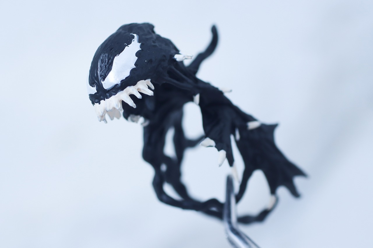 マーベルレジェンド スパイダーマン ブラックスーツ(『スパイダーマン3』) レビュー 付属品 ヴェノム シンビオート