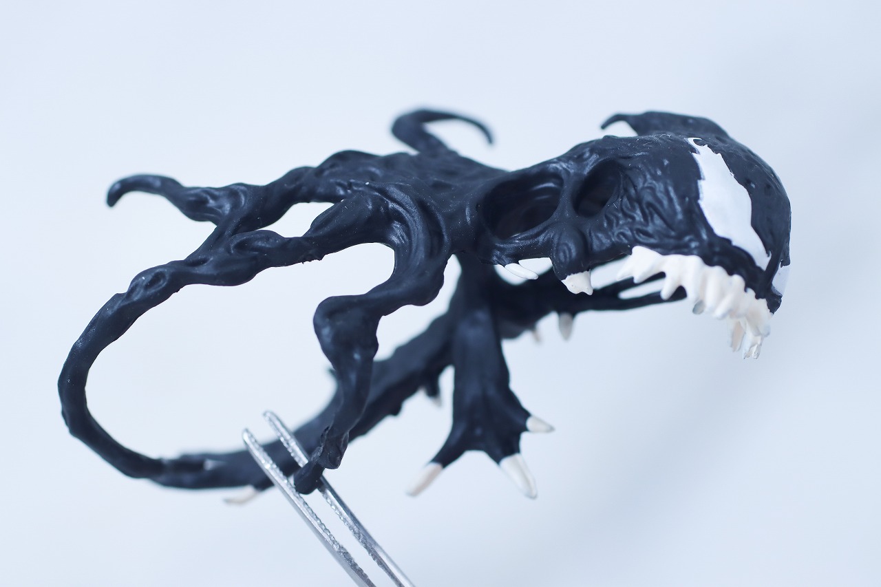 マーベルレジェンド スパイダーマン ブラックスーツ(『スパイダーマン3』) レビュー 付属品 ヴェノム シンビオート