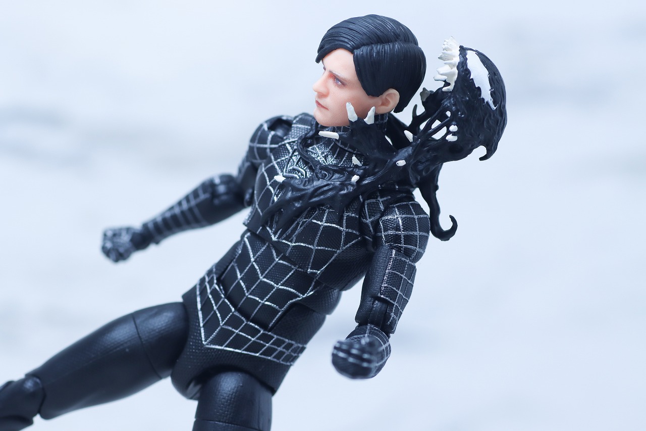 マーベルレジェンド　スパイダーマン　ブラックスーツ マーベル』「マーベル・レジェンド」6インチ・アクション