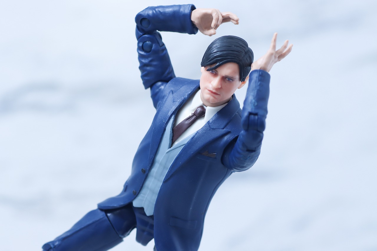 マーベルレジェンド スパイダーマン ブラックスーツ(『スパイダーマン3』) レビュー アクション