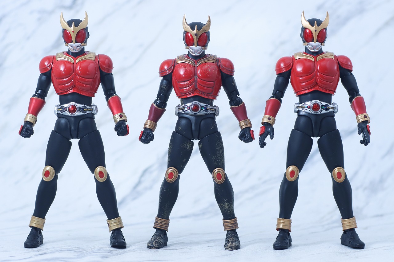 S.H.フィギュアーツ 真骨彫製法 超古代戦士クウガ レビュー 本体 50th anniversar ver TAMASHII NATION'S STORE LIMITED EDITION 比較