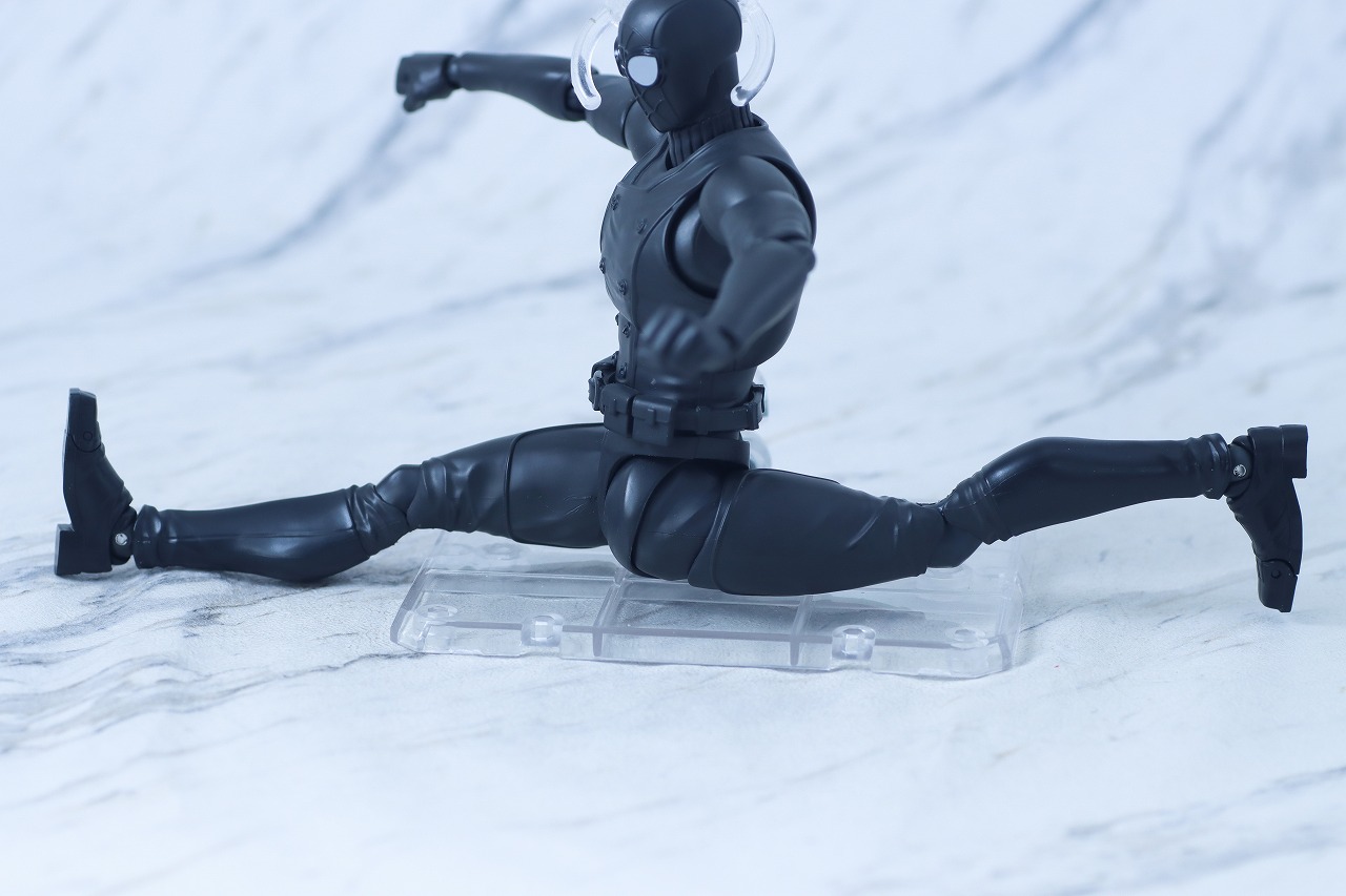 S.H.フィギュアーツ スパイダーマン・ノワール レビュー 可動範囲