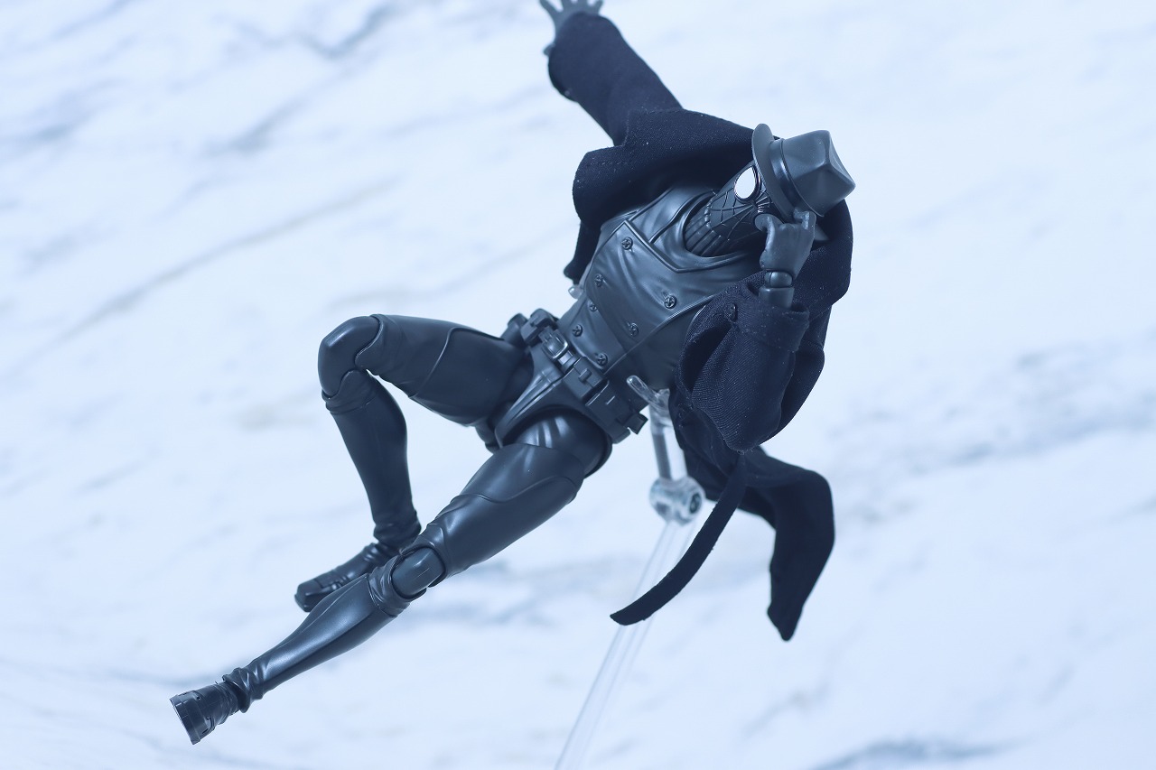 S.H.フィギュアーツ スパイダーマン・ノワール アクロス・ザ・スパイダーバース レビュー アクション
