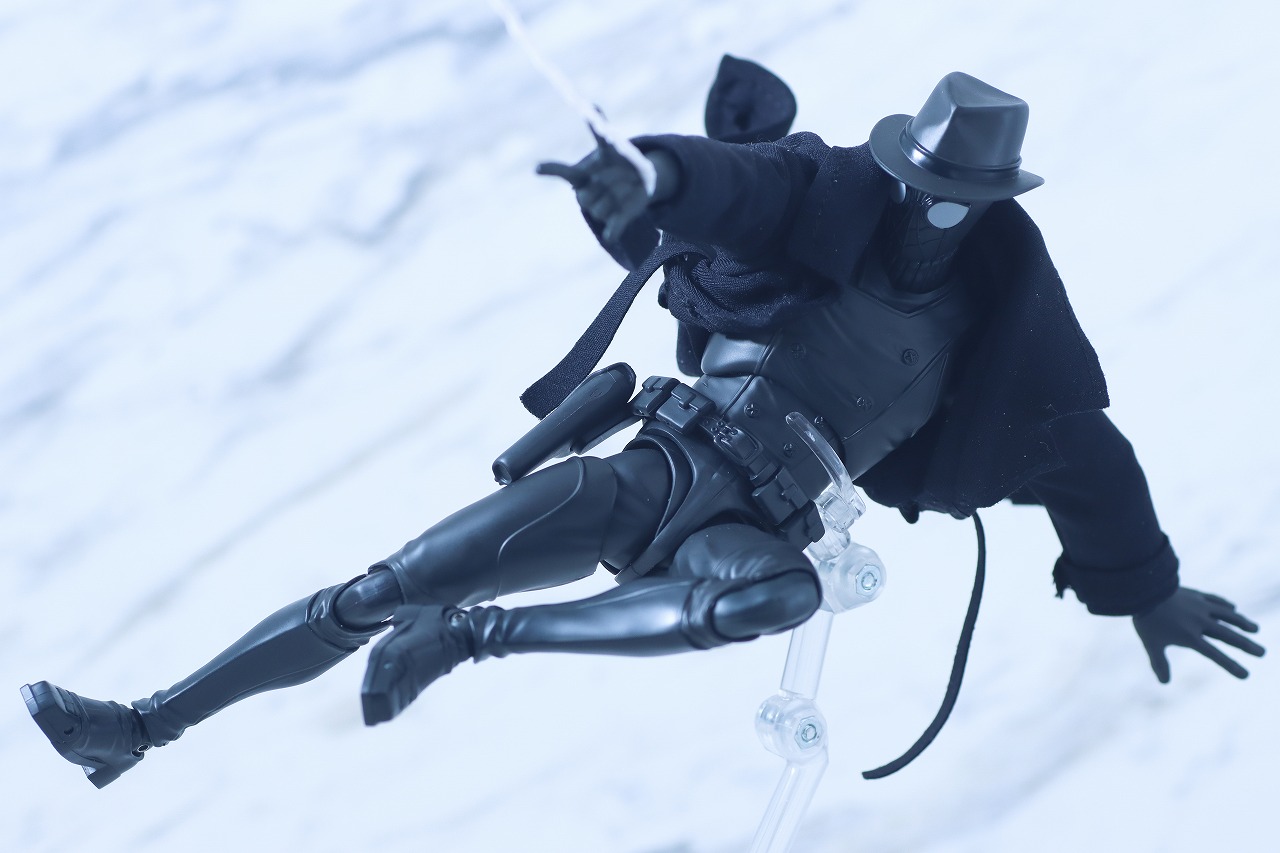 S.H.フィギュアーツ スパイダーマン・ノワール アクロス・ザ・スパイダーバース レビュー アクション