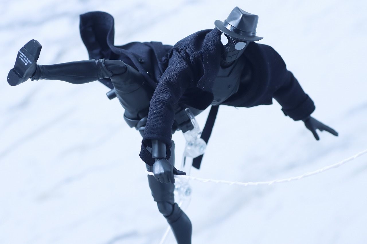 S.H.フィギュアーツ スパイダーマン・ノワール アクロス・ザ・スパイダーバース レビュー アクション