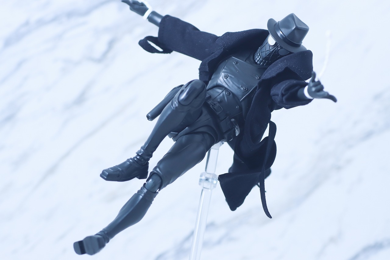 S.H.フィギュアーツ スパイダーマン・ノワール アクロス・ザ・スパイダーバース レビュー アクション