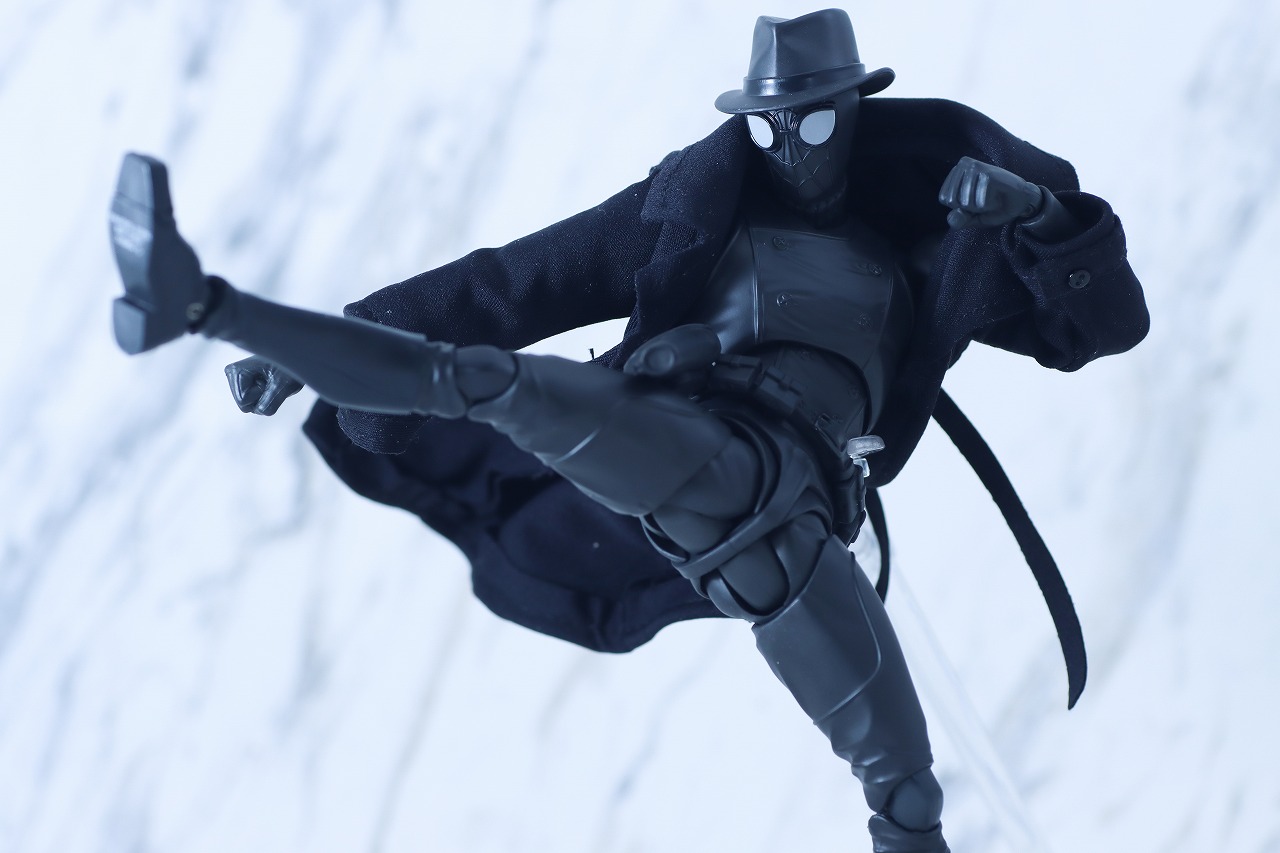 S.H.フィギュアーツ スパイダーマン・ノワール アクロス・ザ・スパイダーバース レビュー アクション