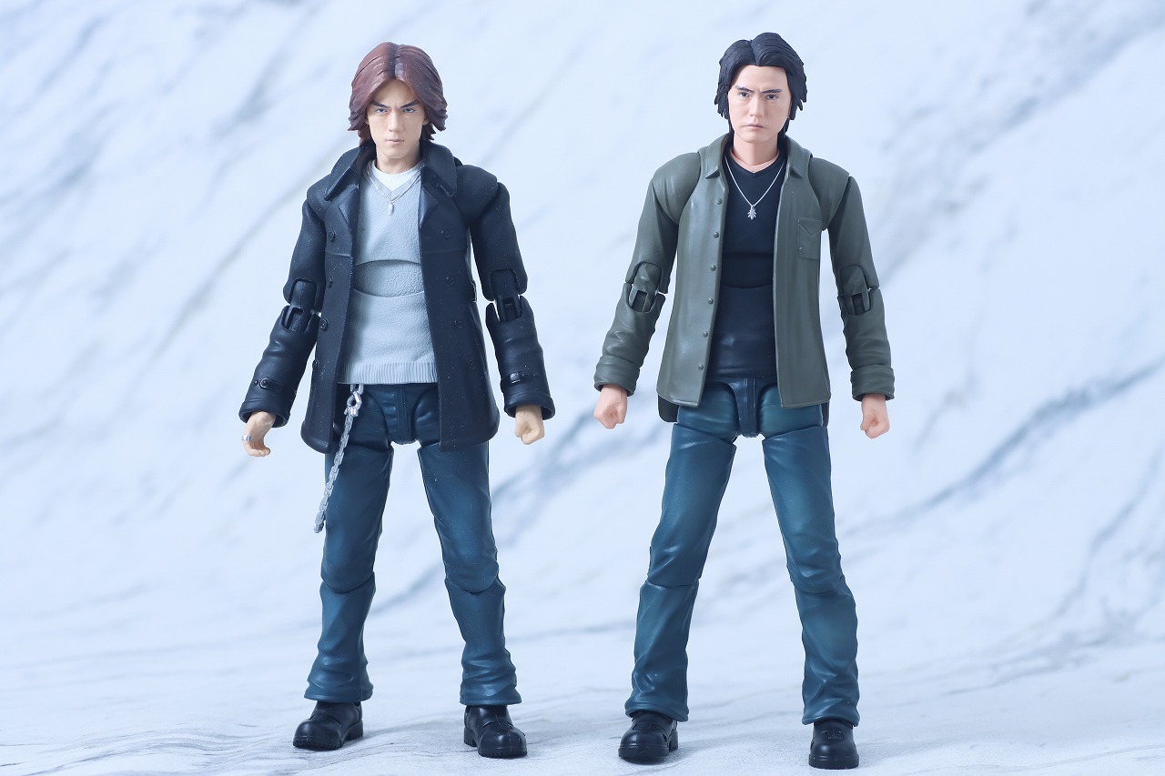 S.H.フィギュアーツ 草加雅人 レビュー 本体 乾巧 比較