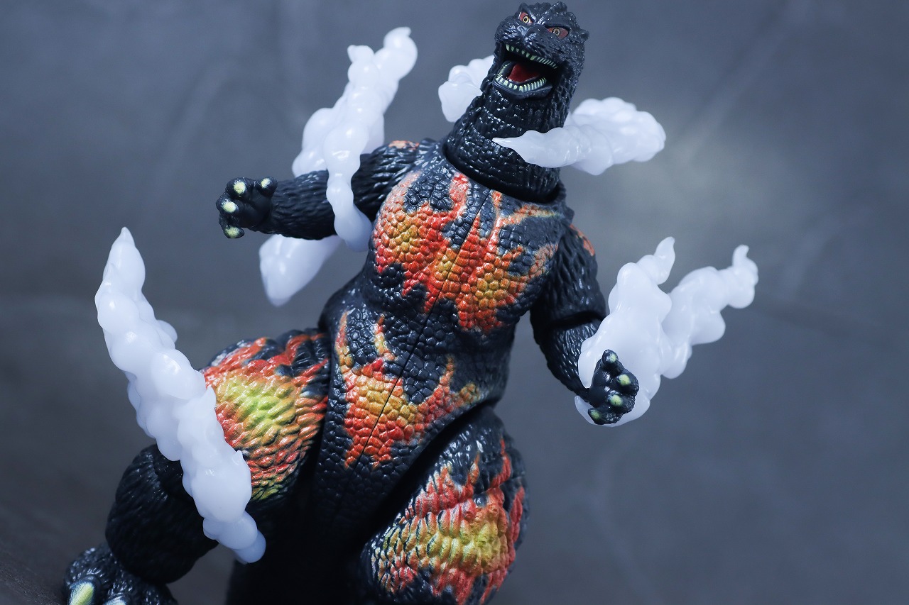 ゴジラアクションフィギュア バーニングゴジラ レビュー アクション