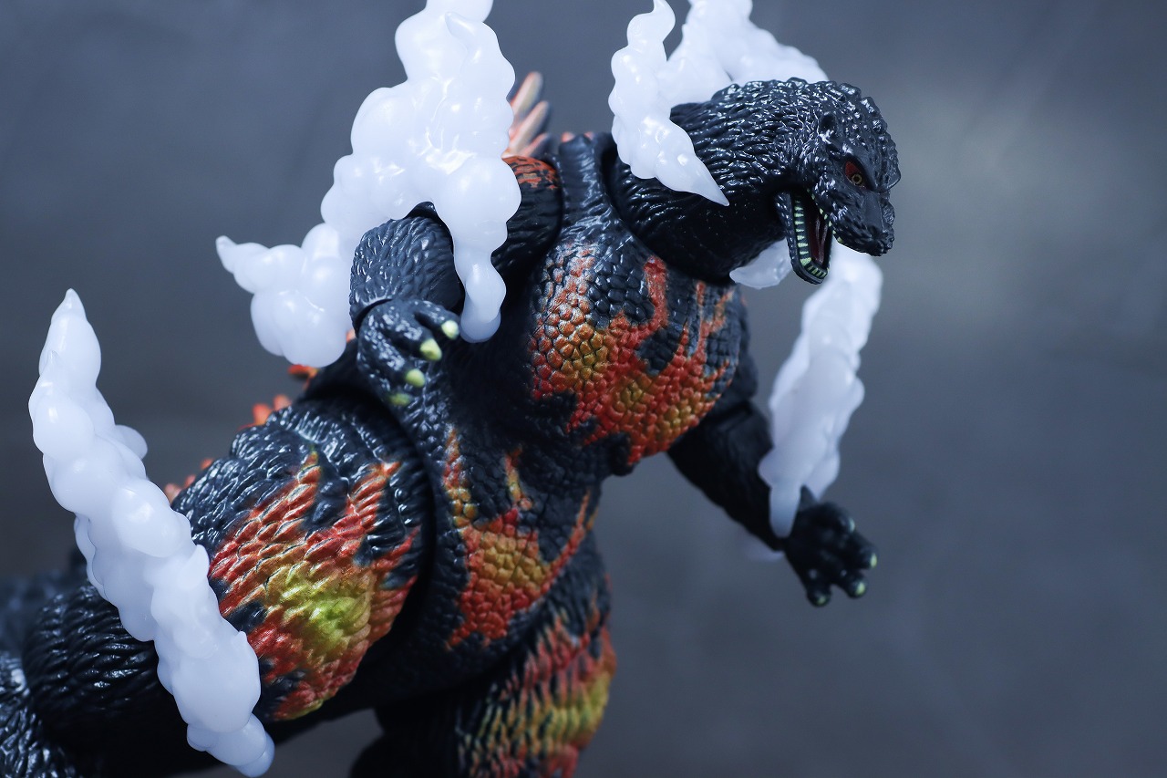 ゴジラアクションフィギュア バーニングゴジラ レビュー アクション