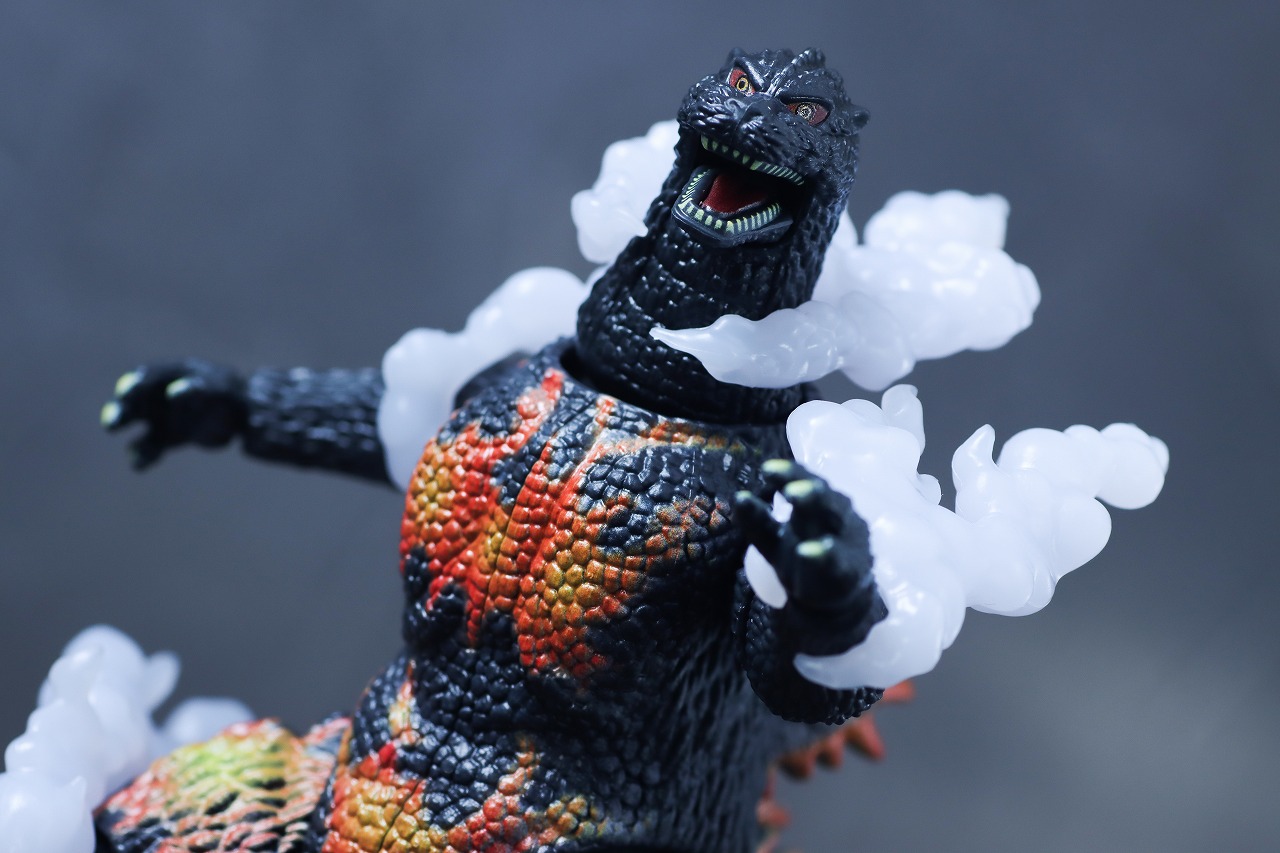 ゴジラアクションフィギュア バーニングゴジラ レビュー アクション