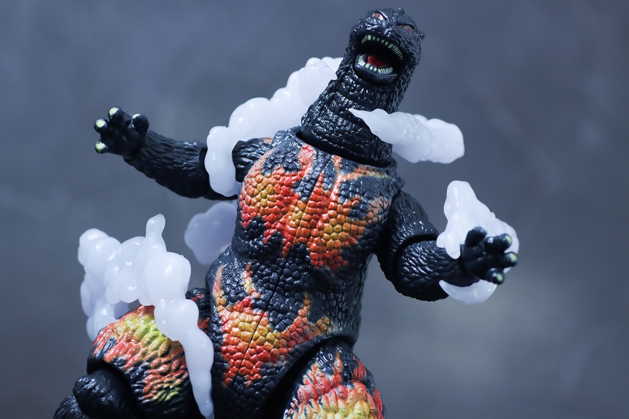 ゴジラアクションフィギュア バーニングゴジラ レビュー アクション