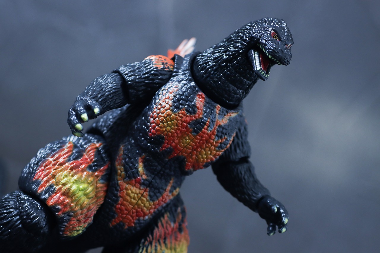 ゴジラアクションフィギュア バーニングゴジラ レビュー アクション