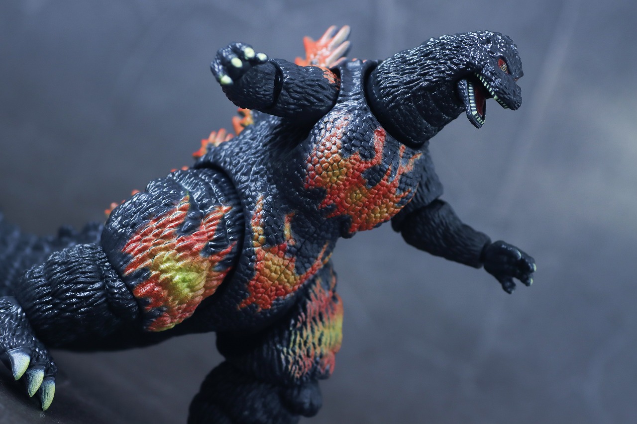 ゴジラアクションフィギュア バーニングゴジラ レビュー アクション